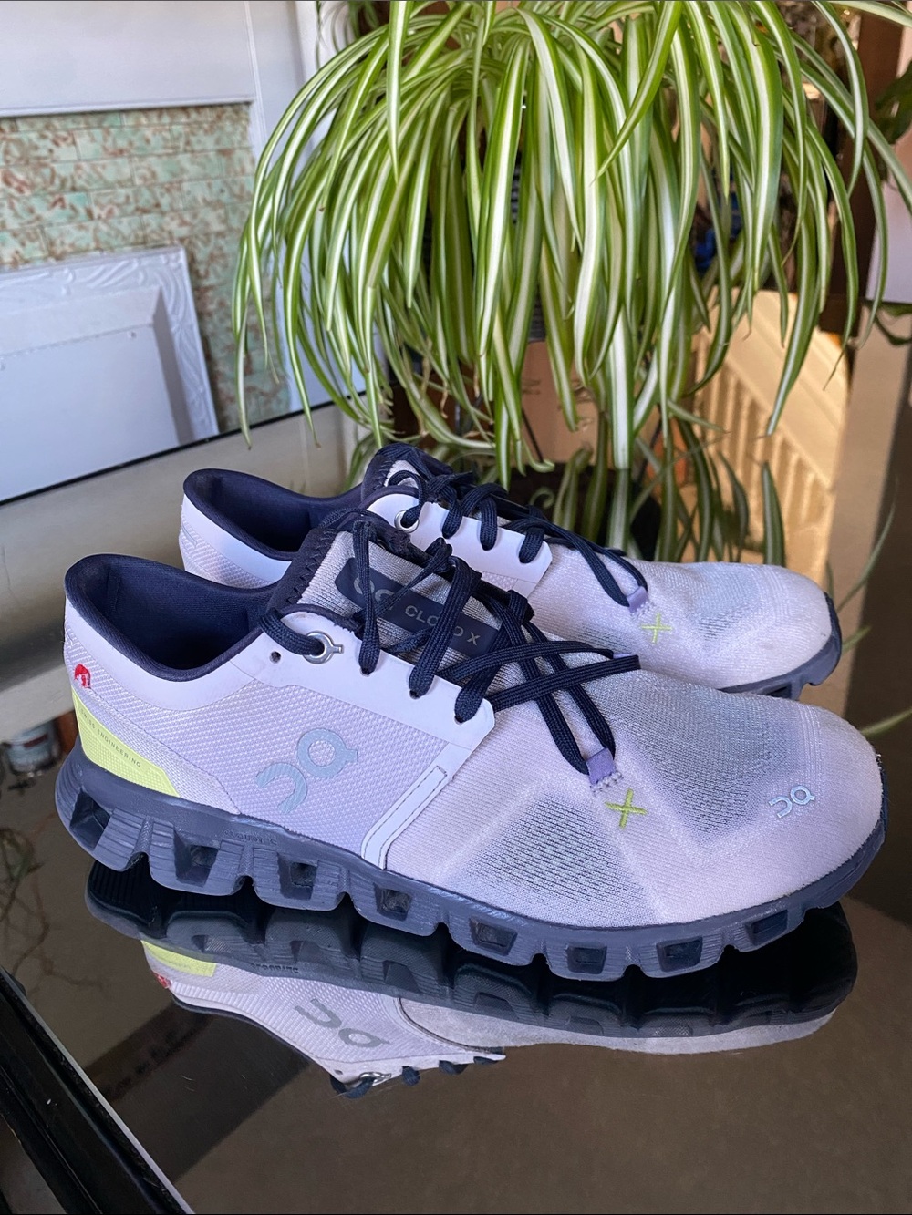 On Cloud X 3 Ultralight Training Shoe In Orchid/Iron m, Women's 8